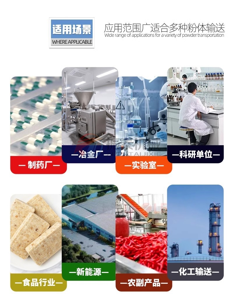 真空上料機(jī)適用場景