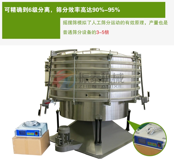 超聲波搖擺篩高效助力玻璃微珠分級除雜行業(yè)標(biāo)準(zhǔn)化生產(chǎn)